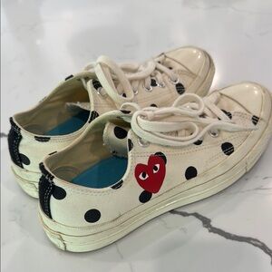 CDG Play Converse Chucks